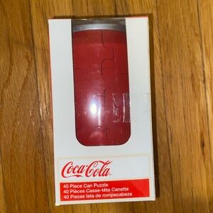 Coca Cola can puzzle